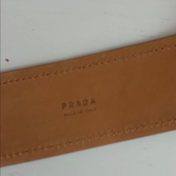 Prada Tan Leather women's Belt - Picture 4 of 12